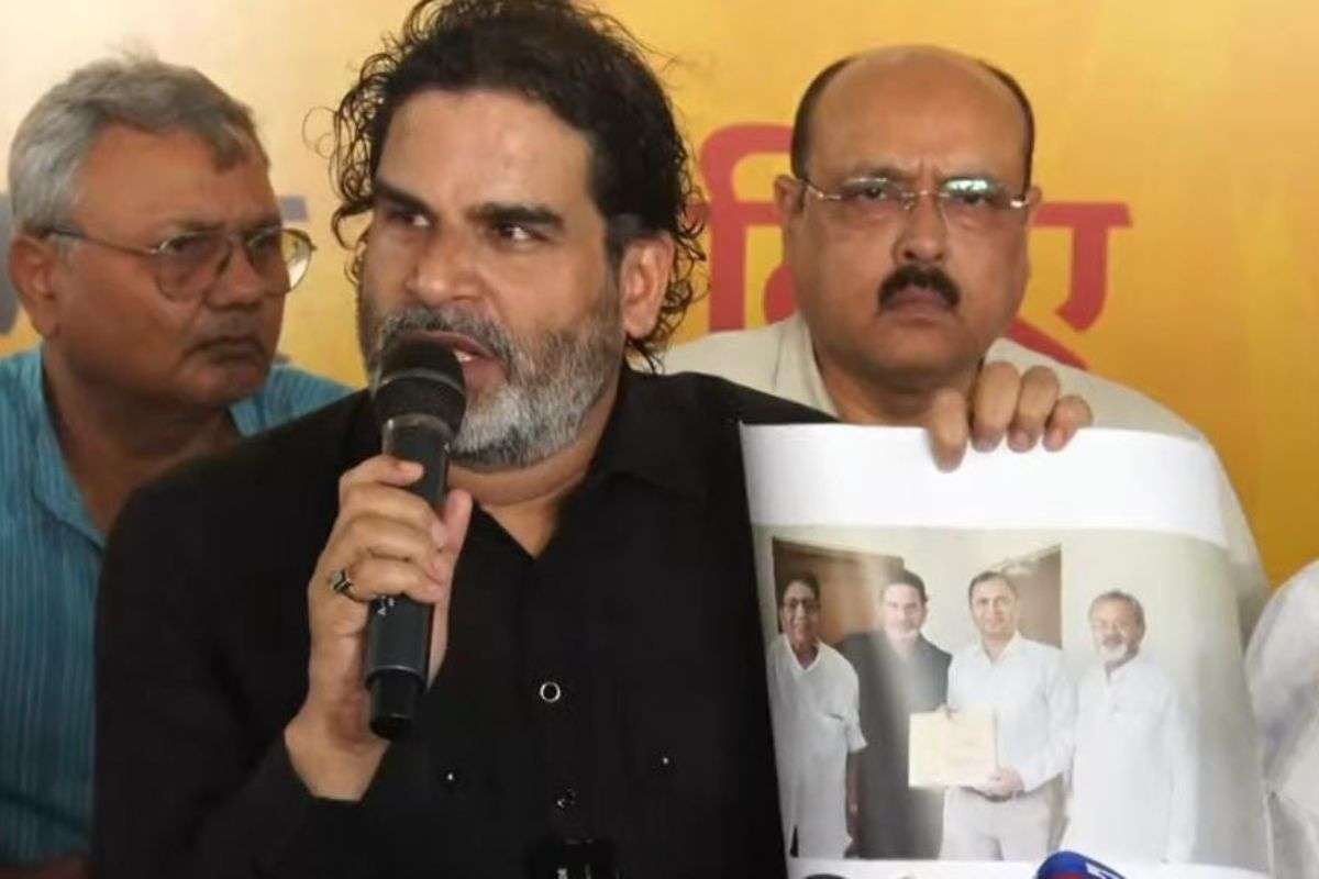 Prashant Kishor holding press conference