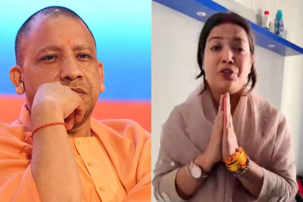 CM योगी राइट में और ज्योति सिंह लेफ्ट में