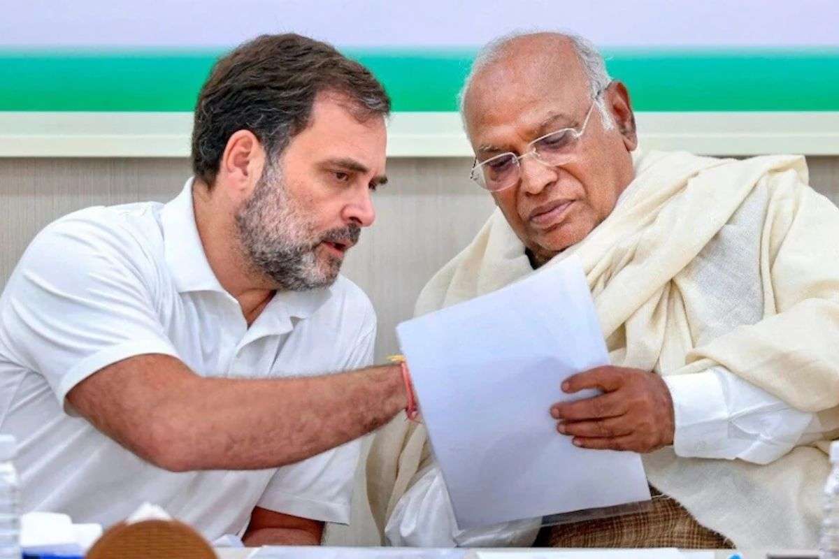 राहुल गांधी और मल्लिकार्जुन खरगे