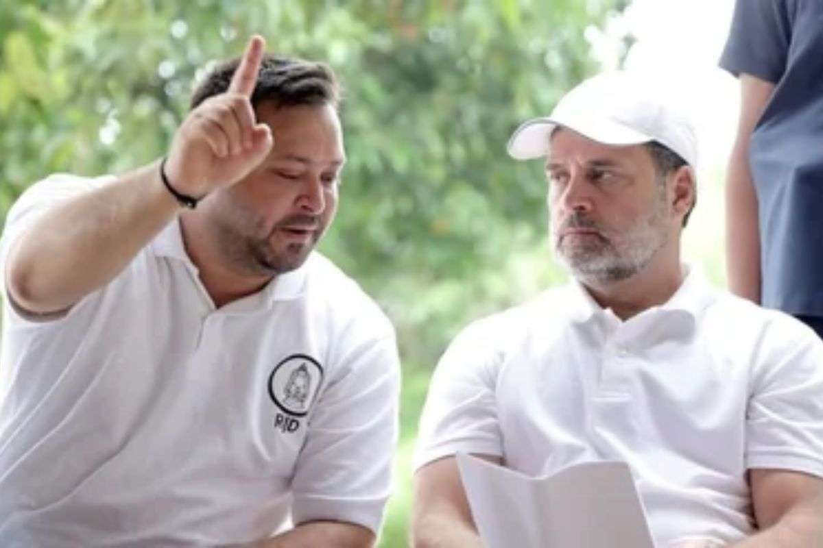 Rahul Gandhi and Tejashwi Yadav