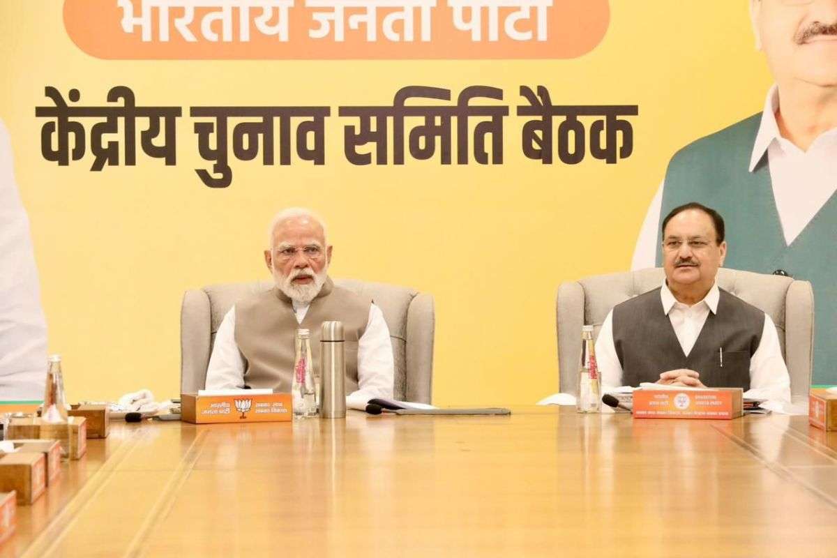 PM Modi and JP Nadda