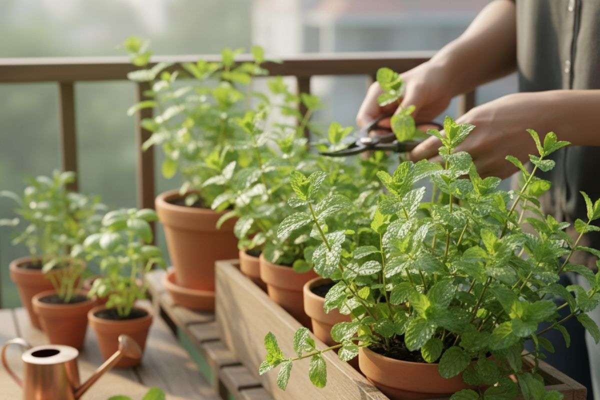 Pudina Gardening Tips