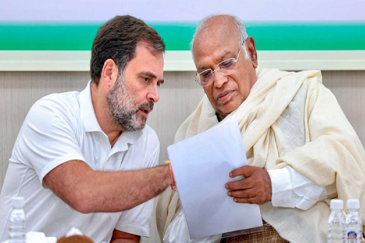 Rahul Gandhi Mallikarjun Khadge