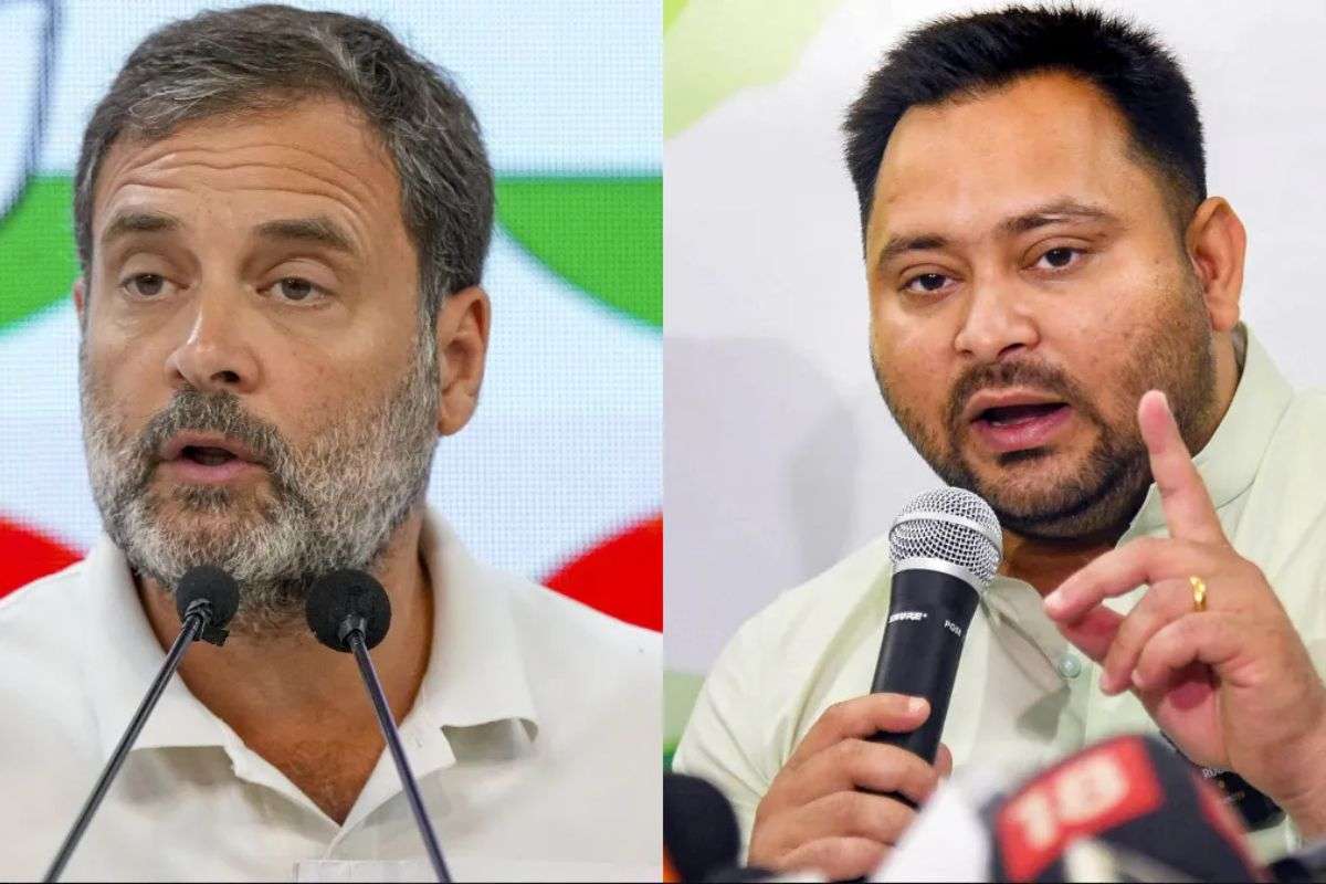 Rahul Gandhi Tejashwi Yadav