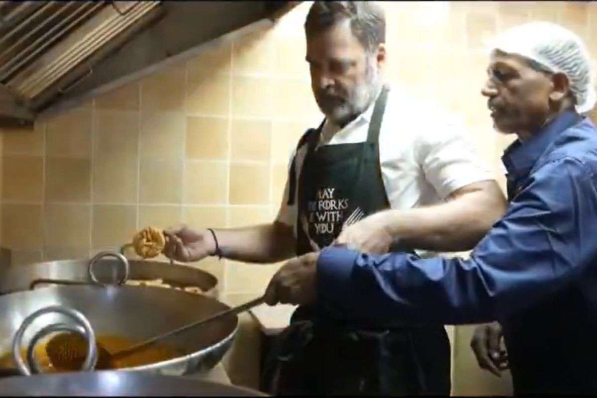 Rahul Gandhi confectioner