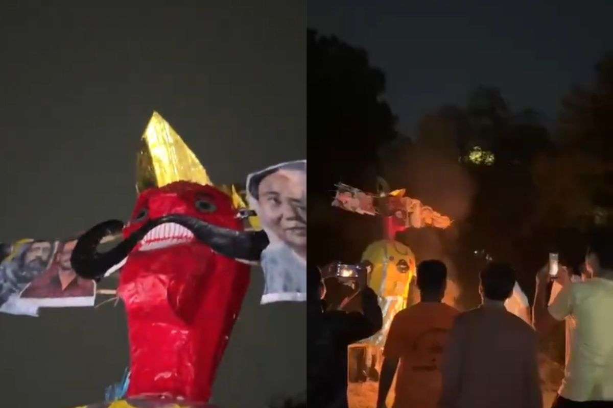 Ravan Dahan JNU