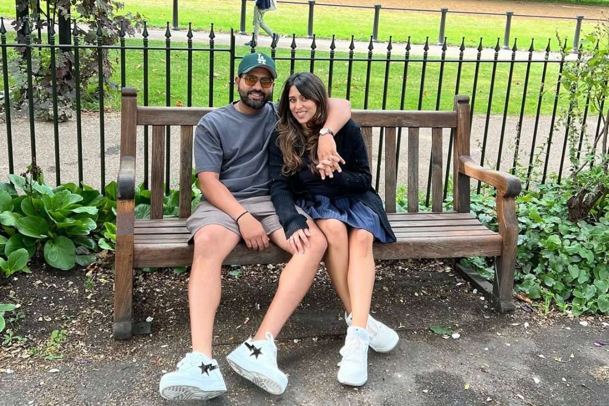 Rohit Sharma And Ritika Sajdeh