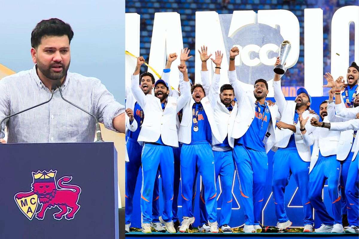 Rohit Sharma on Champions Trophy Win