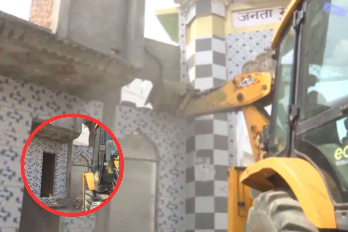 Sambhal Illegal Mosque video