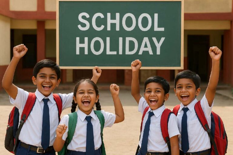 School Holiday : 27 और 28 अक्टूबर को स्कूल रहेंगे बंद