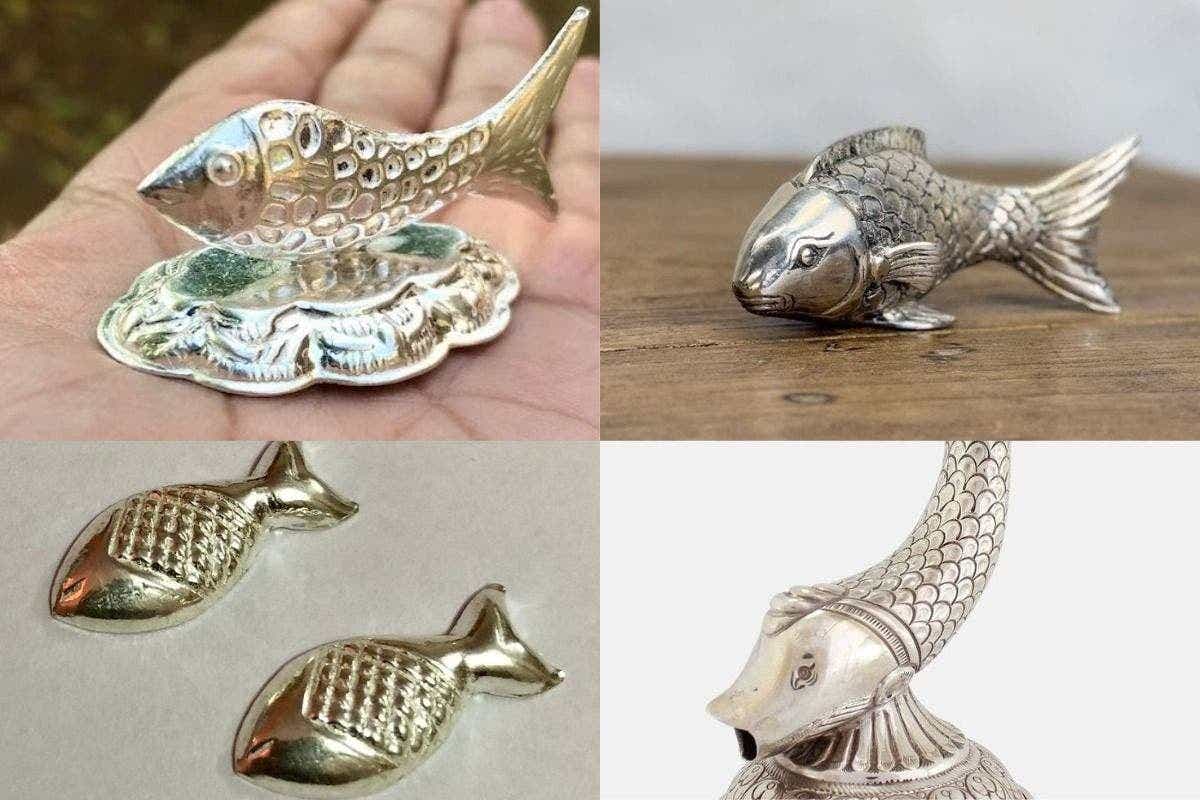 Silver Fish For Dhanteras
