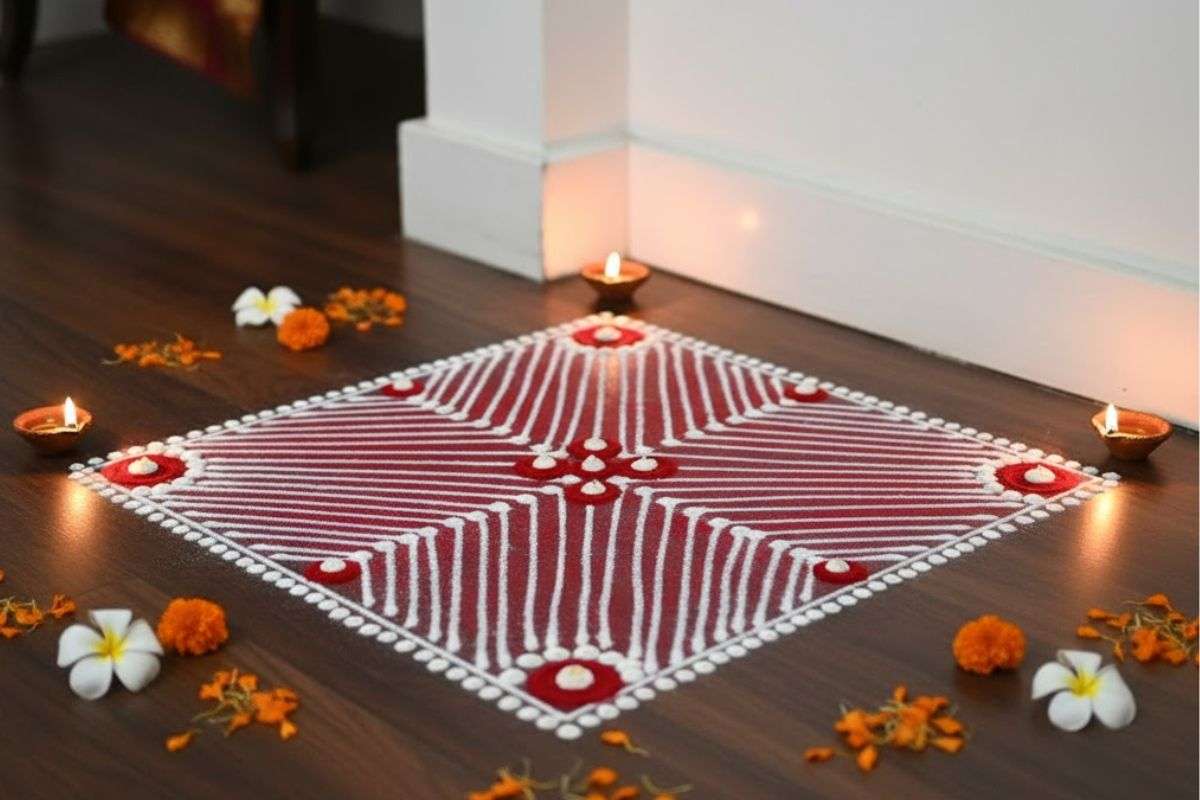 Simple Rangoli Design