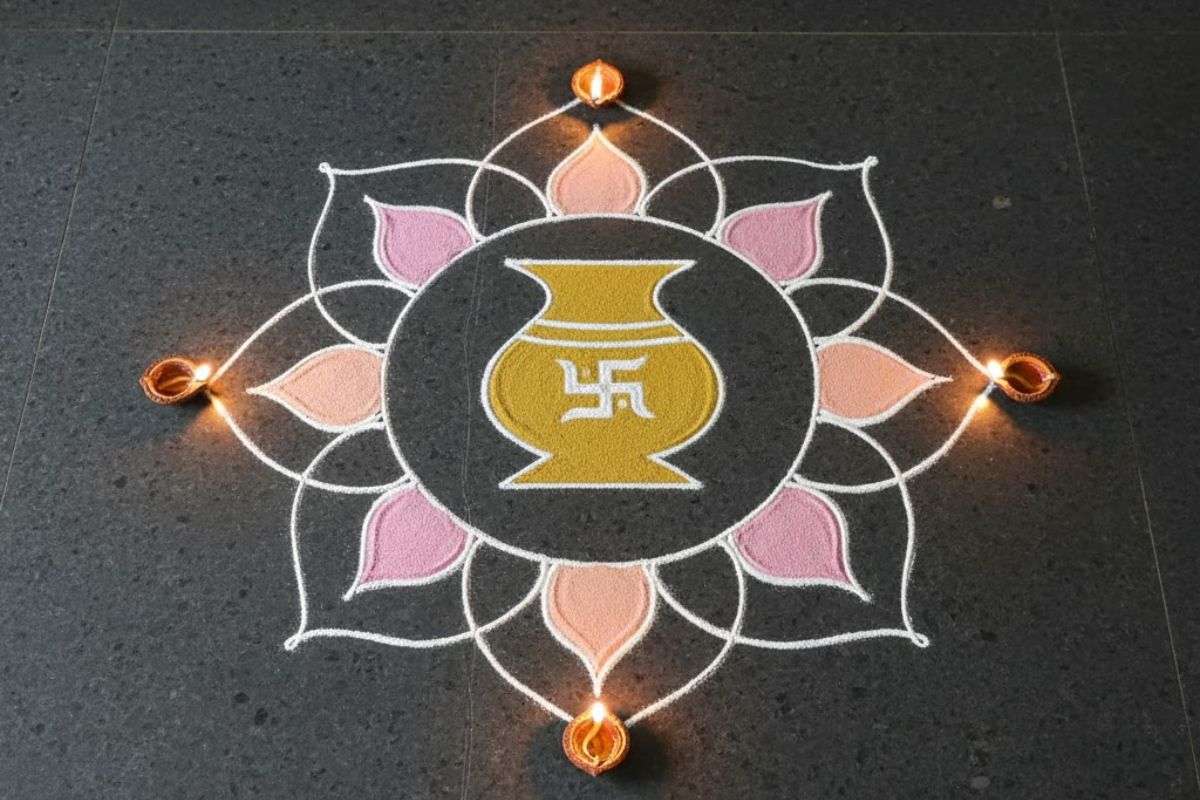 Simple Rangoli Design