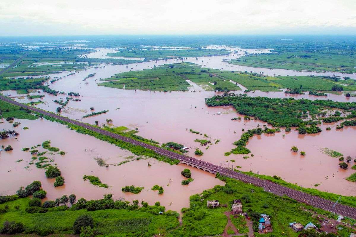 Solapur Floodwaters Sina River