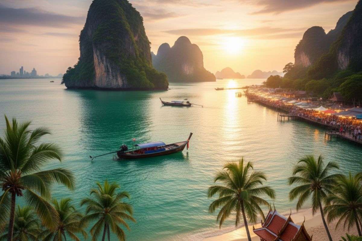 Thailand Tourism Tax Ai Generated Image