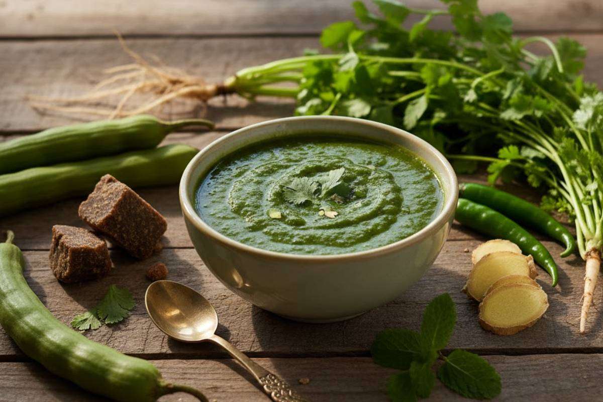 Green Tamarind Chutney Recipe: 2 मिनट में बनाएं खट्टे-मीठे स्वाद वाली हरी इमली की चटनी - स्वाद ऐसा कि बार-बार चखने का मन करे 1 Tokku Green Tamarind Chutneyhari Imly Ki Chutney Min