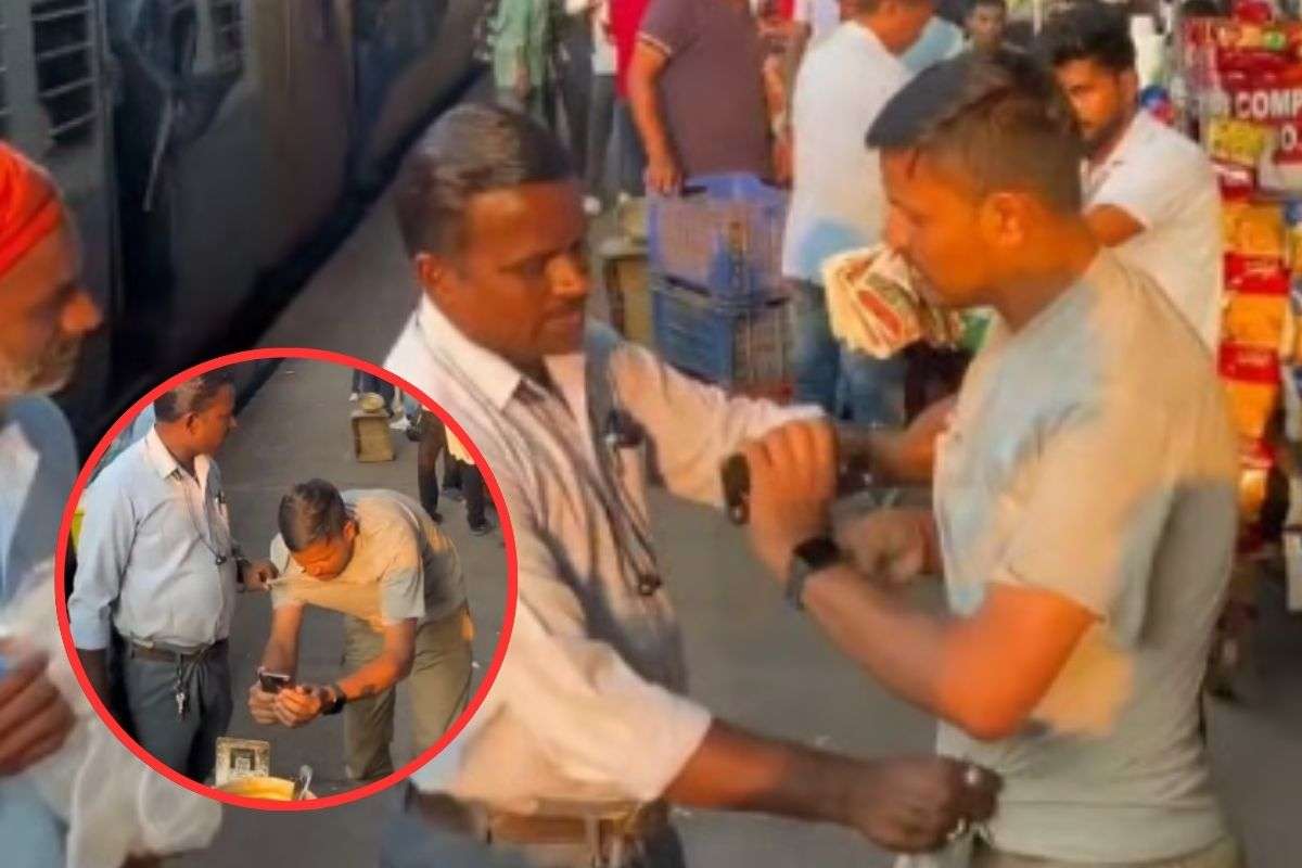 Train Passenger Forced To Buy Samosa