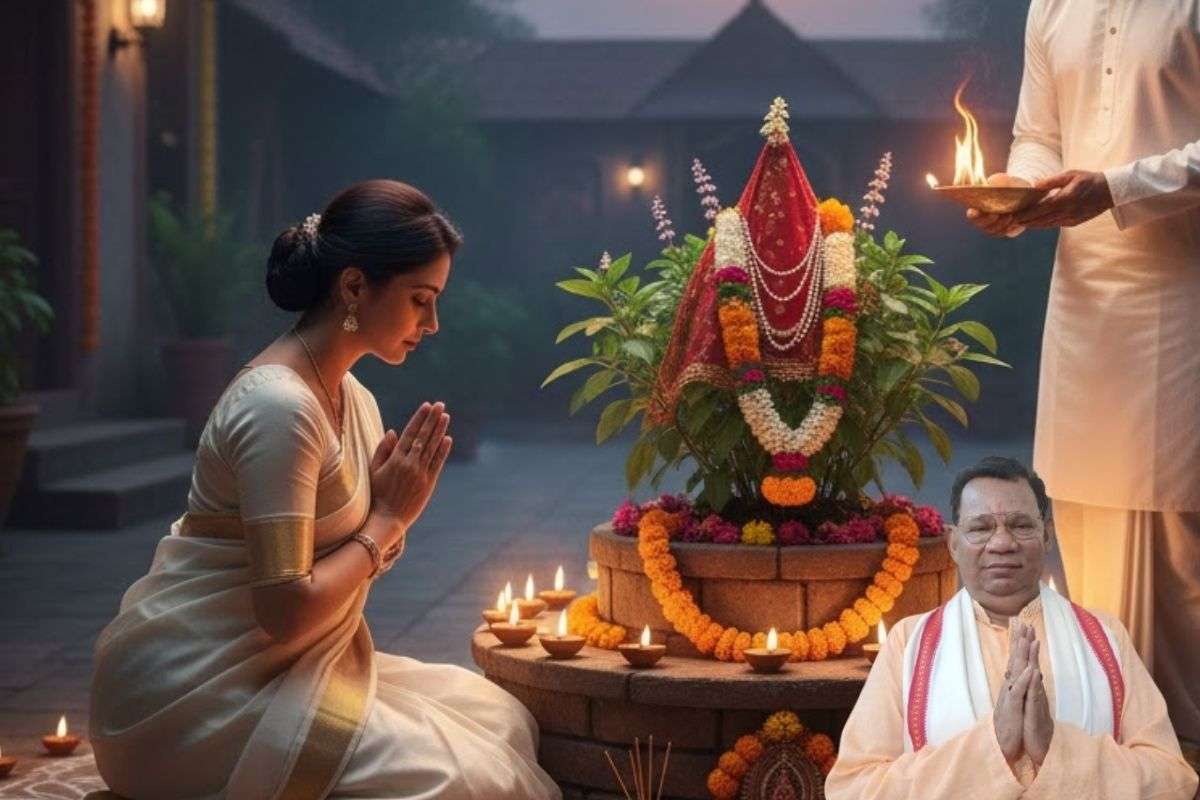 Tulsi Puja in Kartik Month