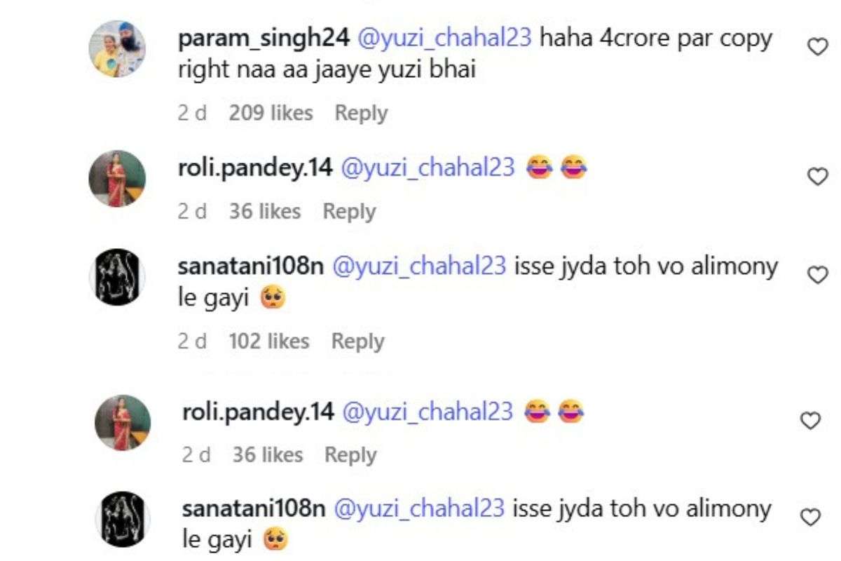 Viral Comments on Shikhar Dhawan Post