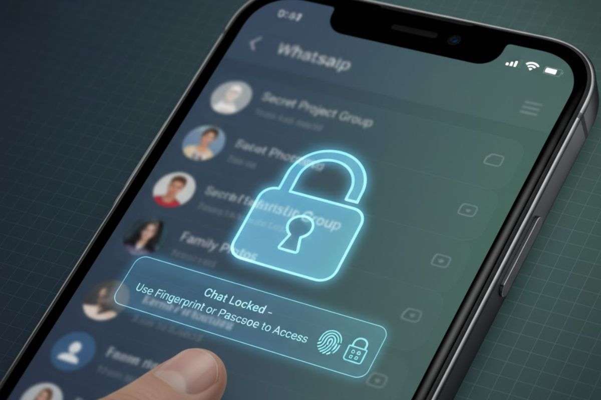 WhatsApp Lock Chat Feature
