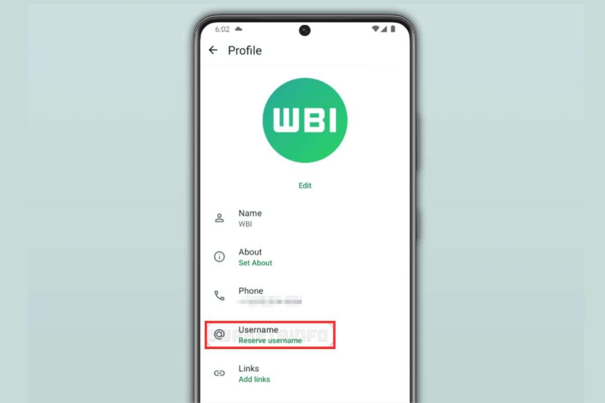 Whatsapp Username Feature Photo Wabetainfo.com