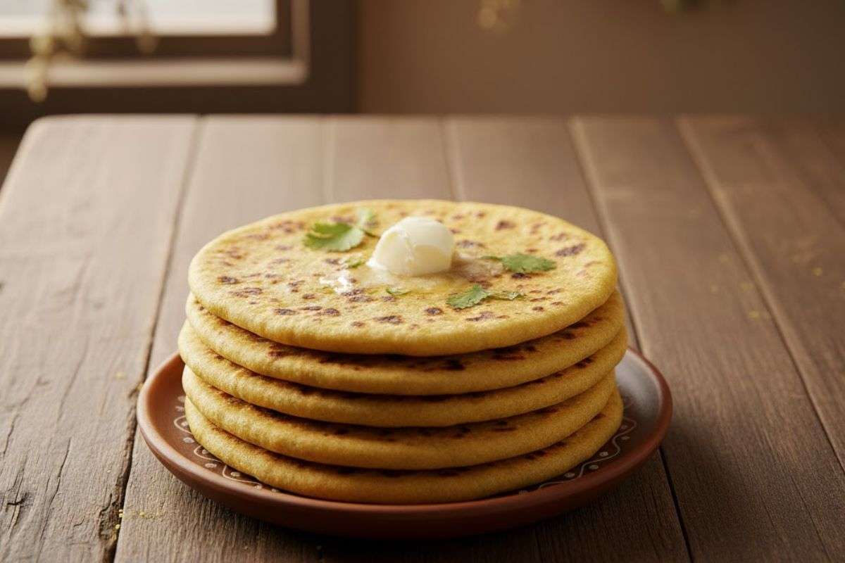 Winter Special Recipe: सर्दियों की ठंडी सुबह में लें गरमा-गरम मक्के की रोटी और सरसों के साग का मजा, नोट करें आसान रेसिपी 1 Winter Special Recipe 2