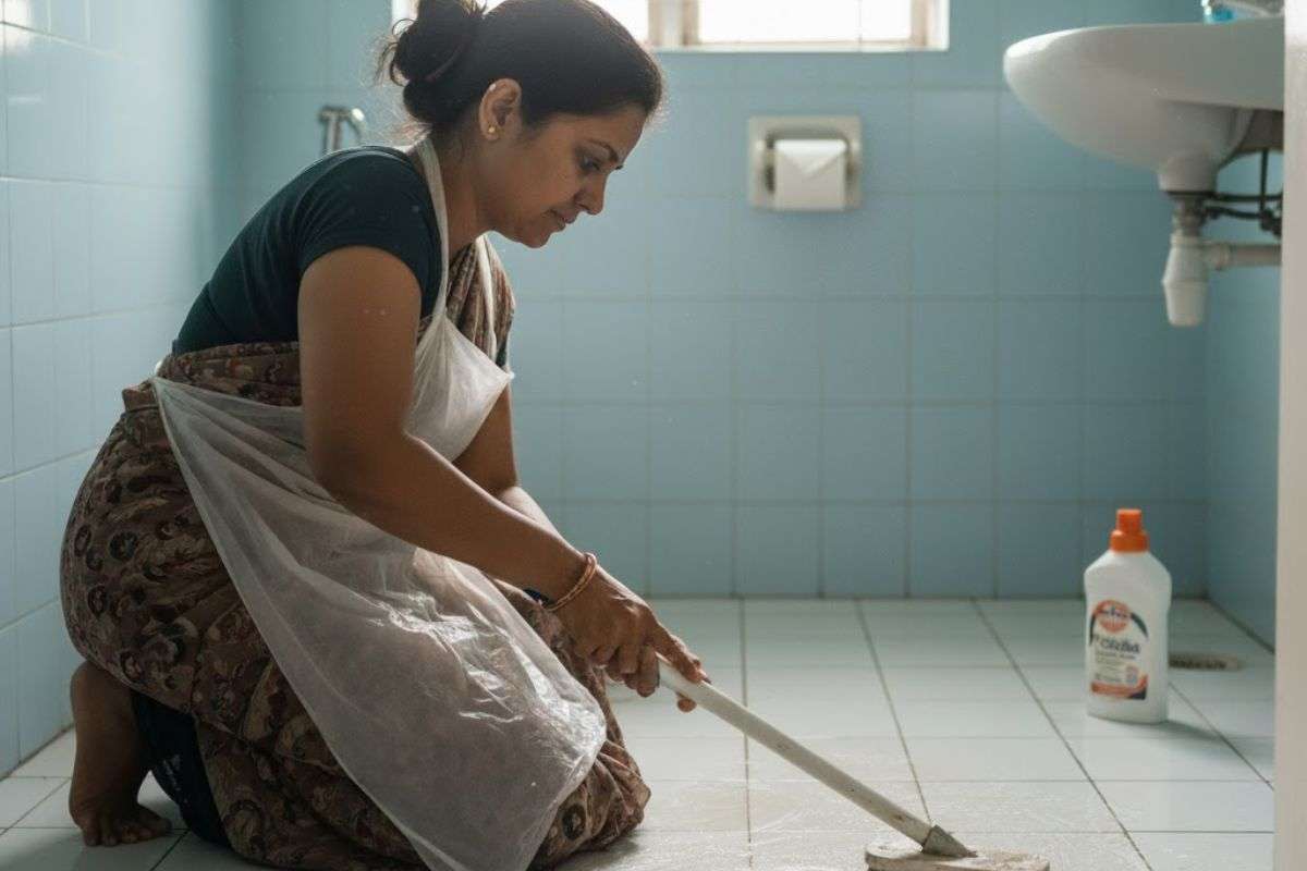 bathroom cleaning tips