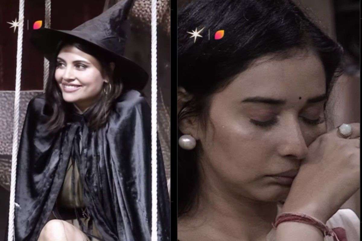 Tanya Mittal cries as Malti Chahar pushes her into pool