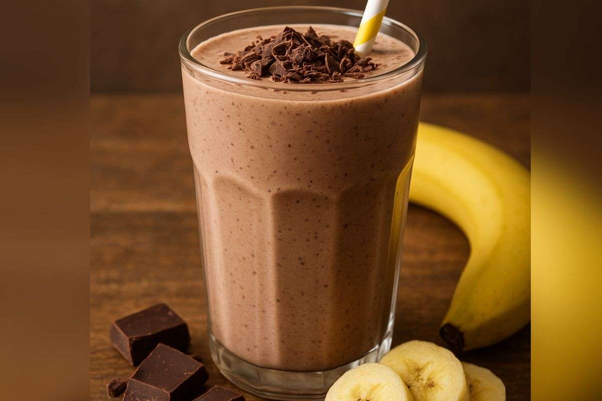 chocolate banana shake
