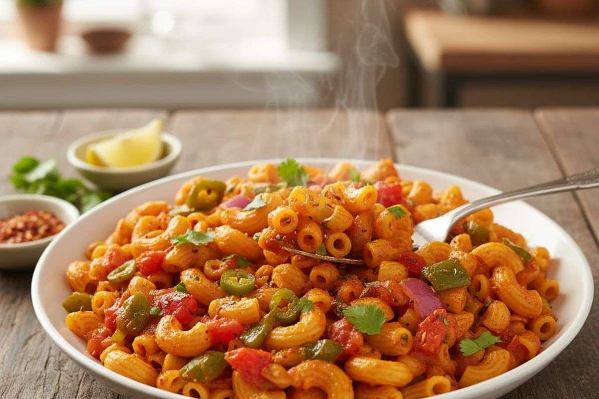 desi style macaroni