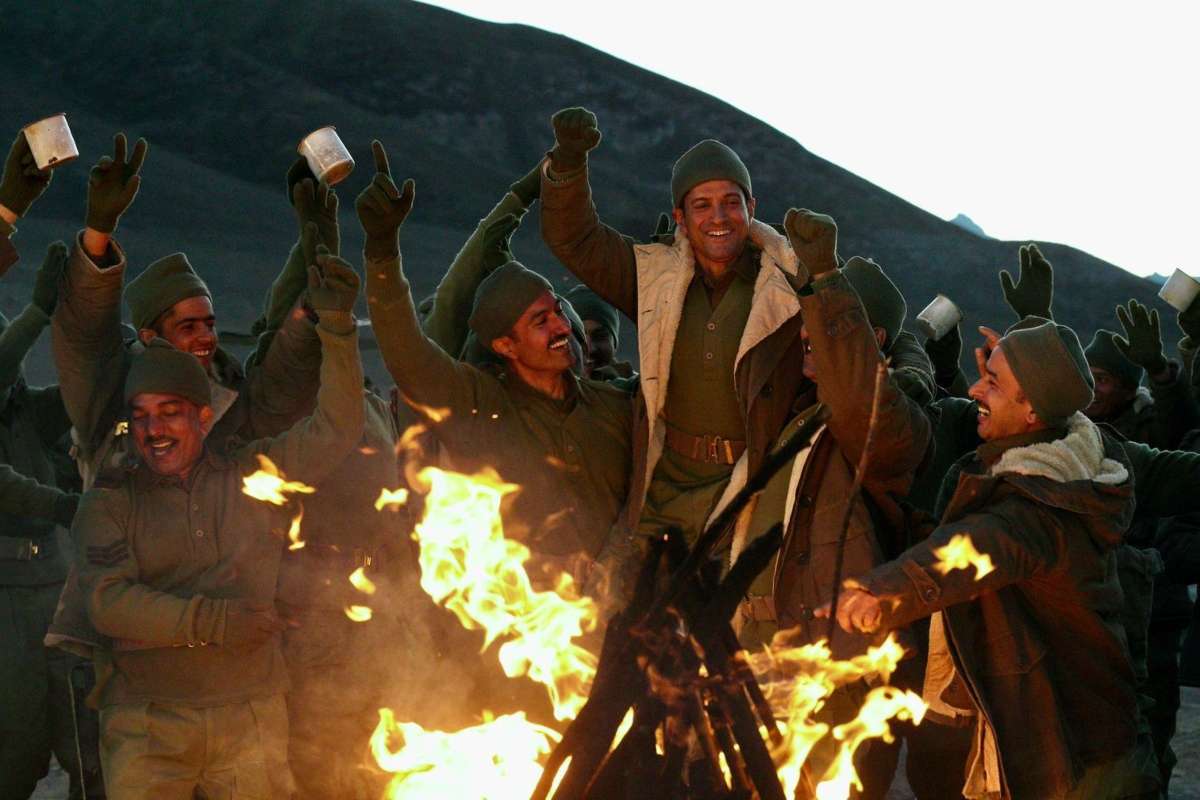 Razneesh Razy Ghai on 120 Bahadur making