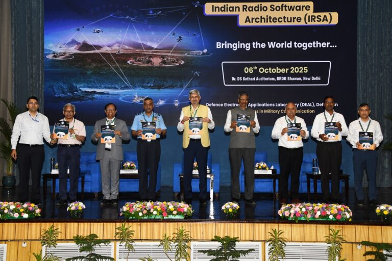 DRDO: सैन्य संचार में अंतर-संचालन क्ै लिए भारतीय रेडियो सॉफ्टवेयर आर्किटेक्चर मानक 1.0 हुआ जारी 