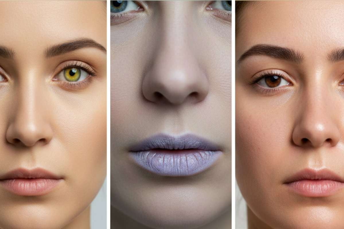 fatty liver sign seen in face