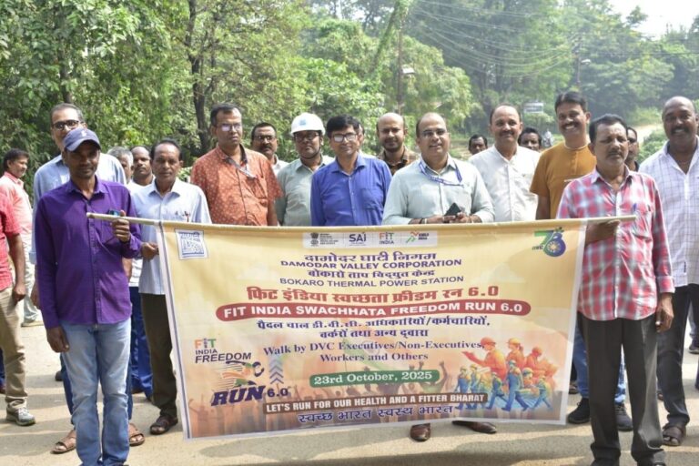 Bokaro News : फिट इंडिया स्वच्छता फ्रीडम रन का आयोजन