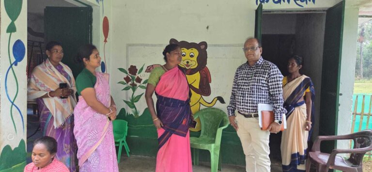 बीडीओ ने किया सालतोला पंचायत सचिवालय का निरीक्षण