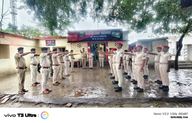Motihari: सरदार पटेल की जयंती पर रन फॉर यूनिटी का आयोजन