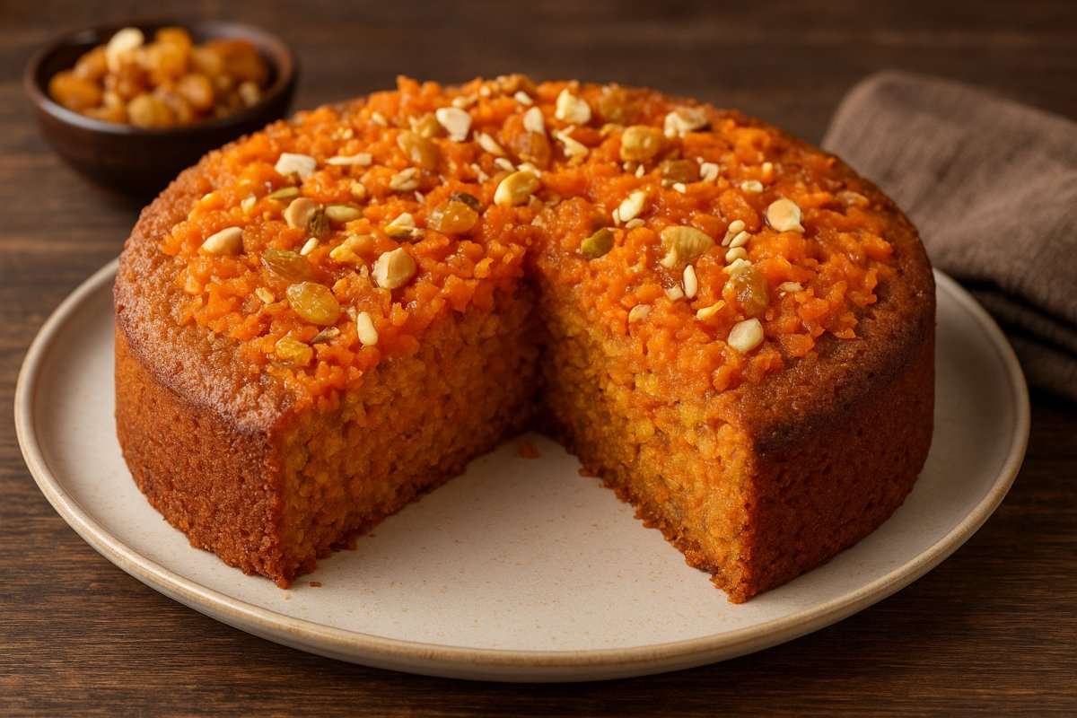 gajar halwa cake