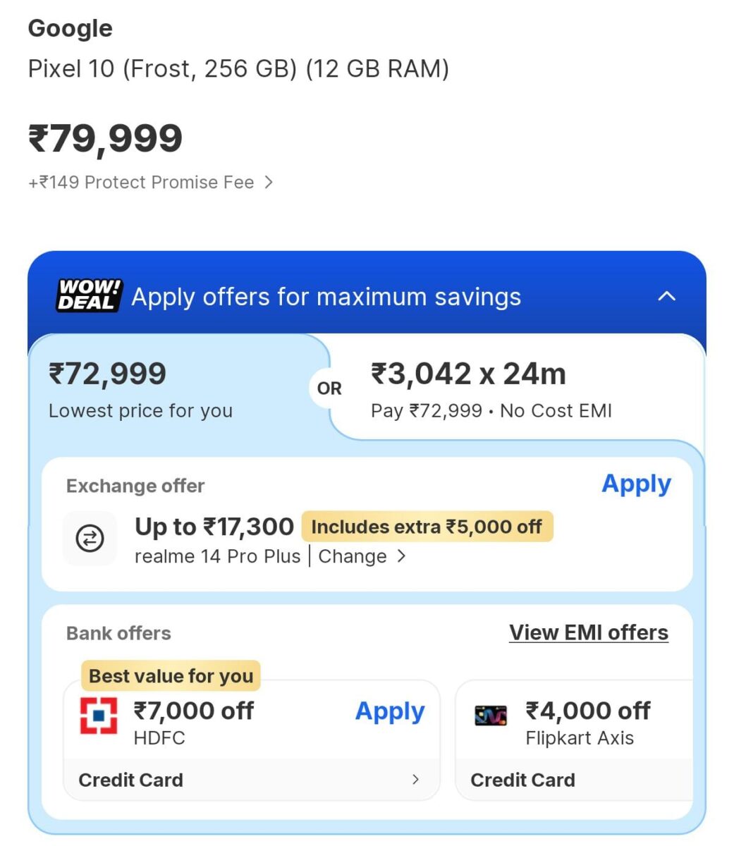 google pixel bank offer