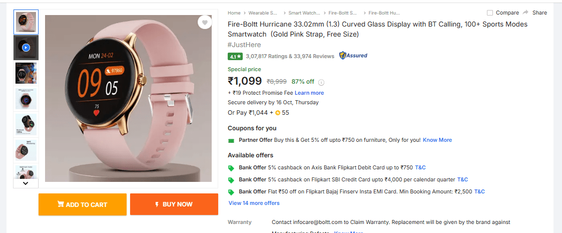 करवा चौथ पर पत्नी को दें स्मार्टवॉच का तोहफा, स्टाइल के साथ हेल्थ का भी रखेंगे ख्याल 3 Image 110