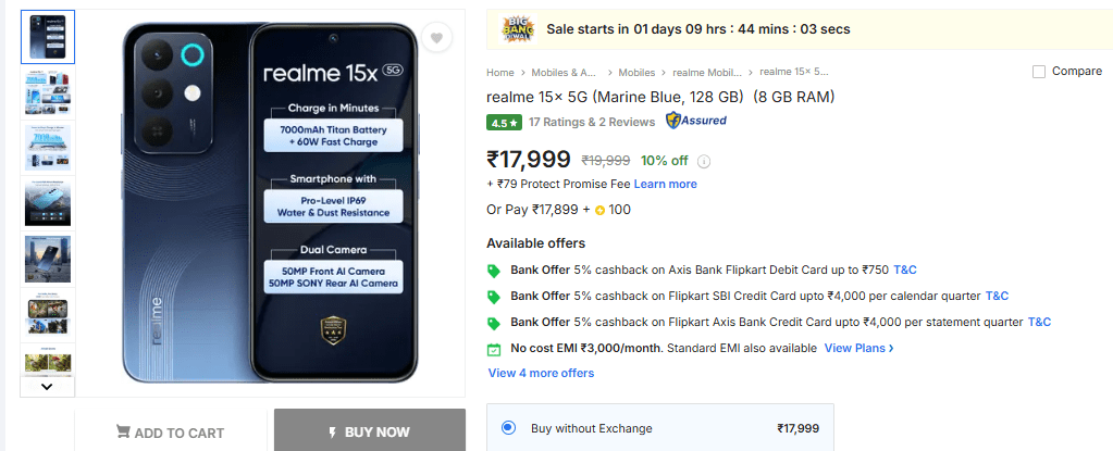 करवा चौथ पर पत्नी को देना चाहते हैं बढ़िया कैमरे वाला फोन, तो 20 हजार के अंदर ये ऑप्शंस रहेंगे बेस्ट 5 Image 122