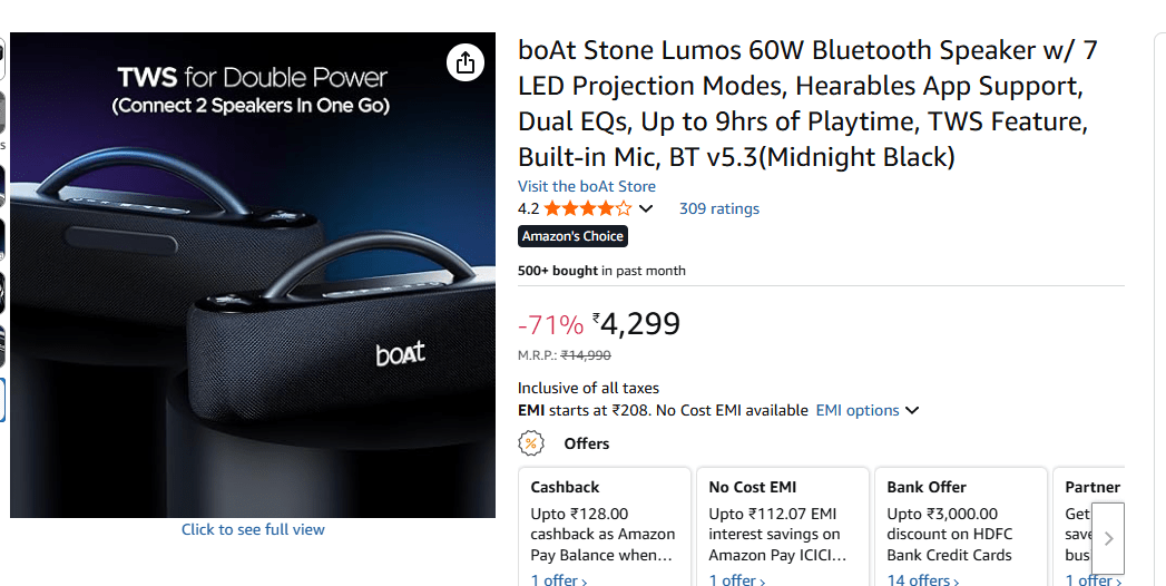 दिवाली पार्टी में करना है म्यूजिक का धमाका, तो ये स्पीकर्स बजट में रहेंगे बेस्ट 5 Image 199