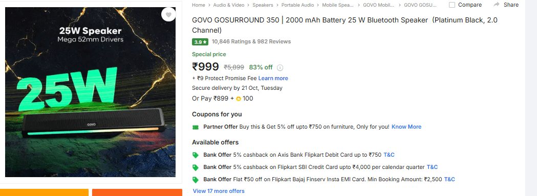 दिवाली पार्टी में करना है म्यूजिक का धमाका, तो ये स्पीकर्स बजट में रहेंगे बेस्ट 1 Image 202