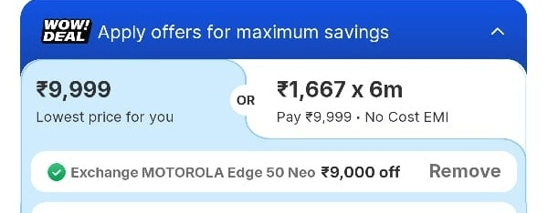 9,999 रुपये में मिल रहा Realme 14 Pro, पुराने फोन के बदले Flipkart दे रहा जबरदस्त एक्सचेंज ऑफर 3 Image 222