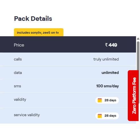 Vi ने कराई 5G यूजर्स की मौज, 449 रुपये में दे रहा अनलिमिटेड डेटा के साथ Ott का मजा 1 Image 274