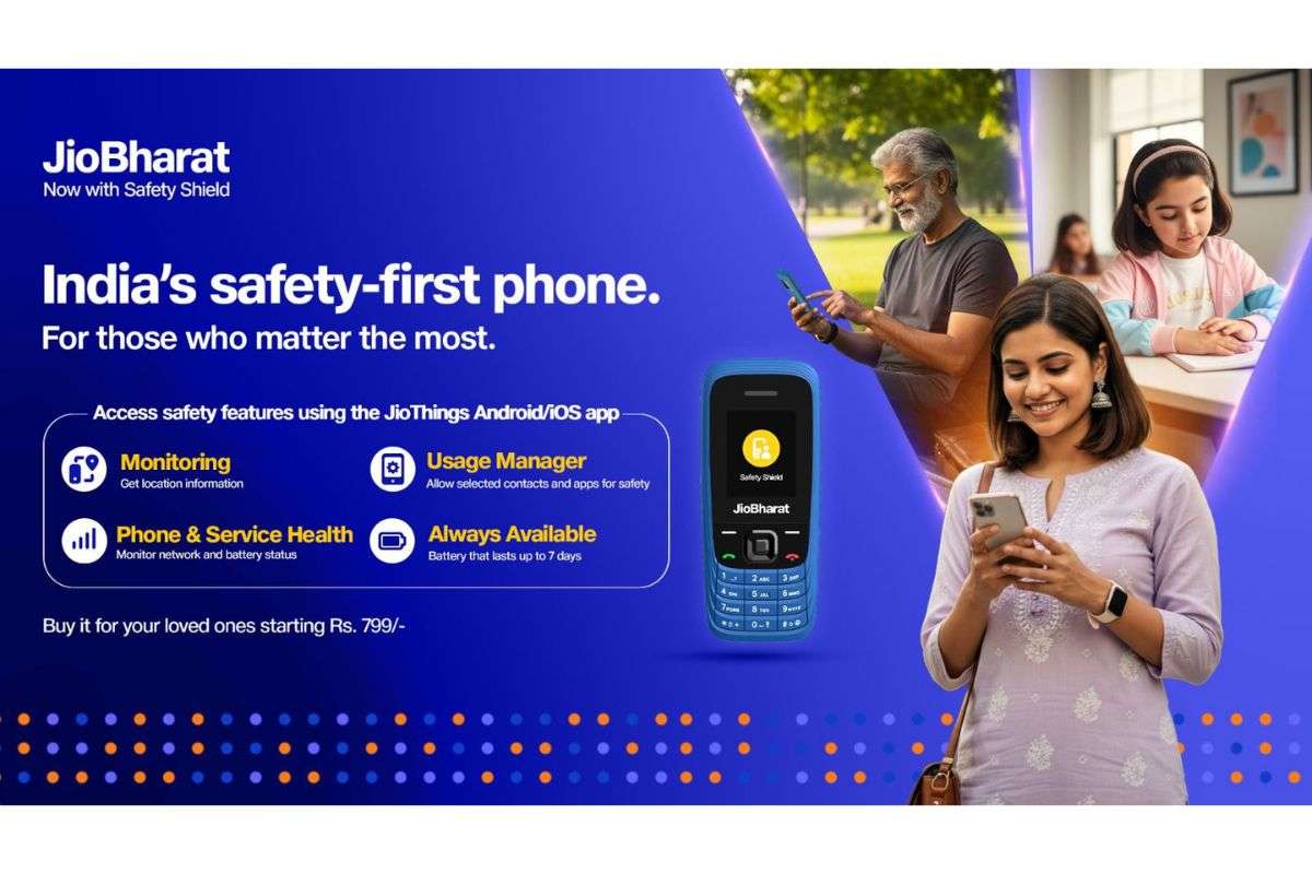 JioBharat Safety First Phone