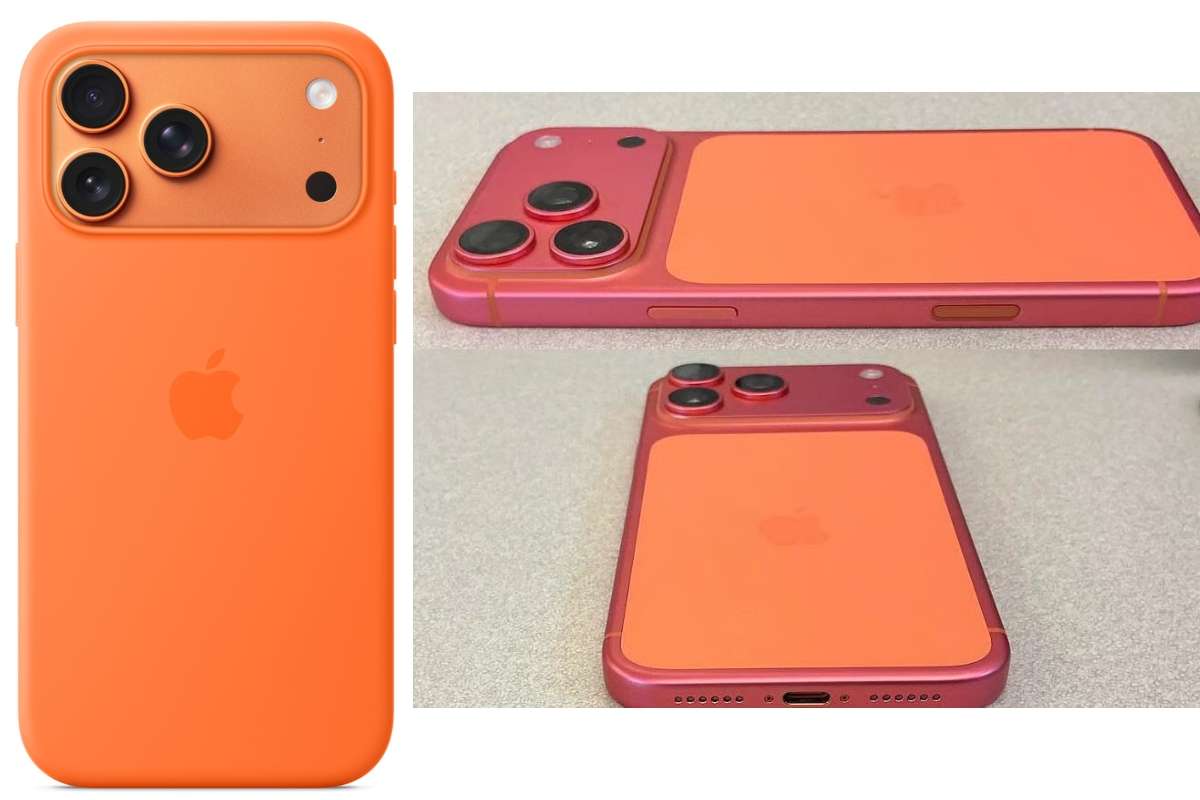 iphone 17 pro cosmic orange color fading