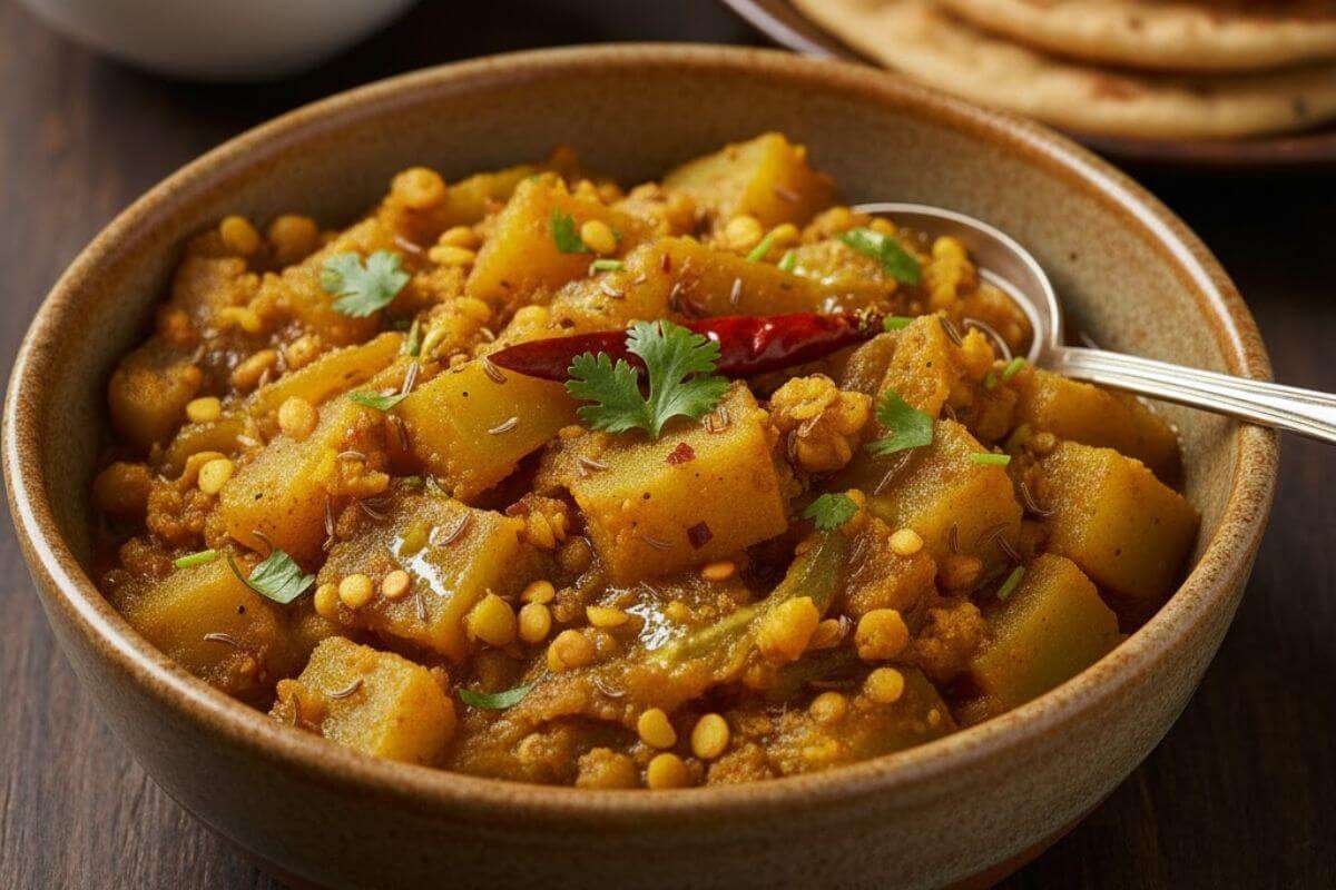 lauki chana dal