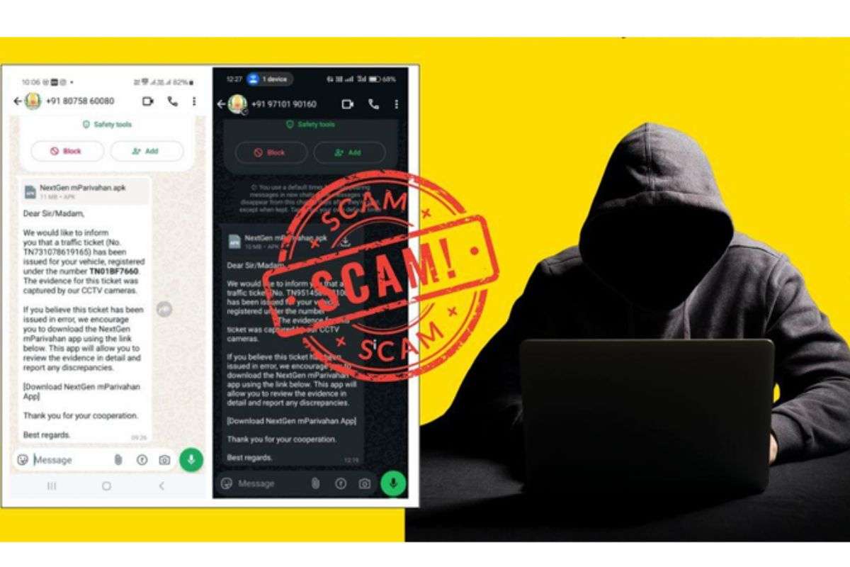 mParivahan app RAT malware alert