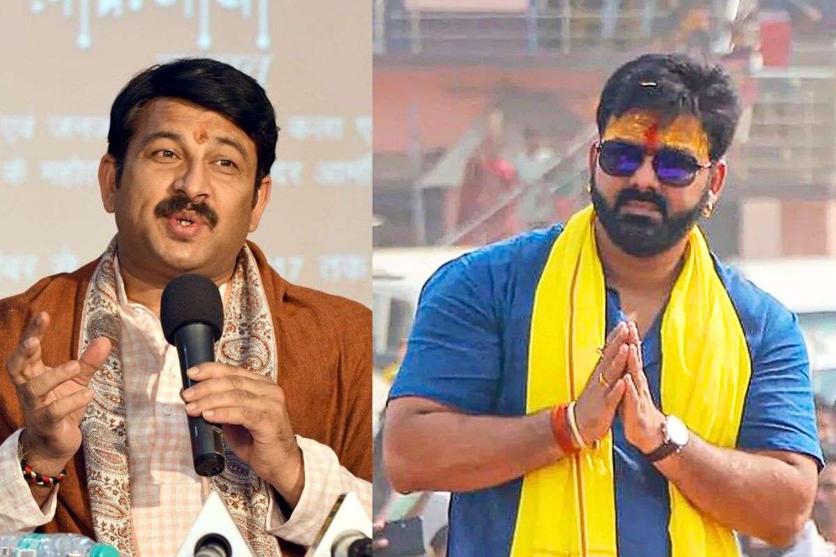 manoj tiwari on pawan singh election| Manoj Tiwari said Pawan Singh will contest the Lok Sabha elections.