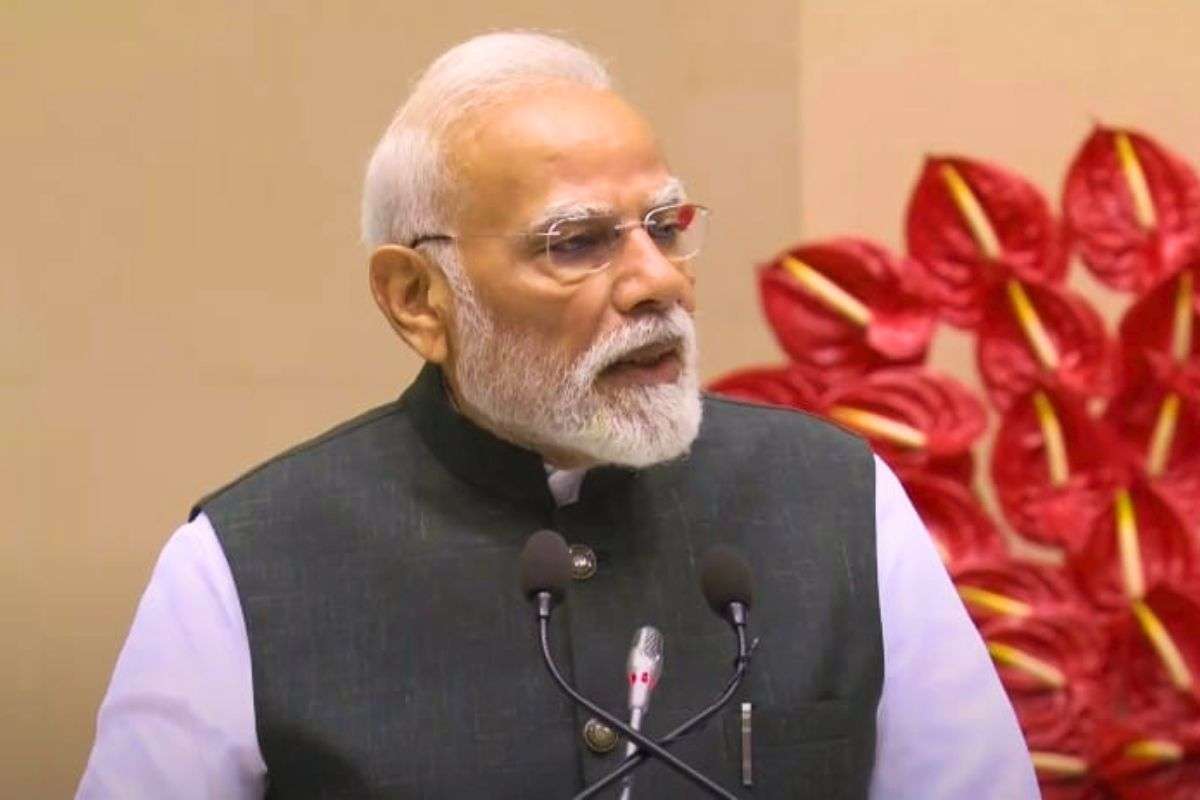 narendra modi news| PM Modi attacks RJD and Congress over Karpoori Thakur